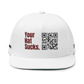 Your Hat Sucks – SlyGuy Snapback Hat, White, One Size