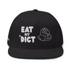 EAT MY ‘DICT – SlyGuy Snapback Hat, Black, One Size