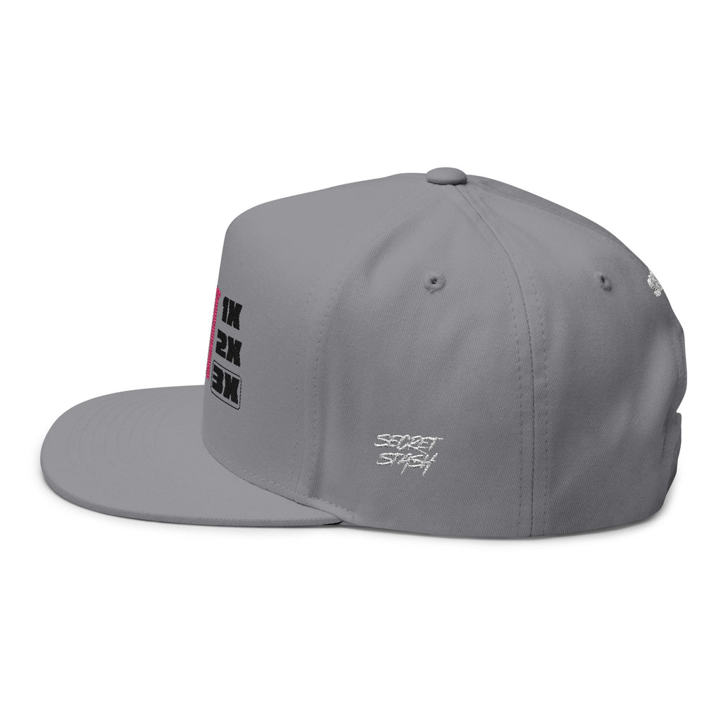 Shake It 3x – SlyGuy Snapback Hat, Grey, One Size