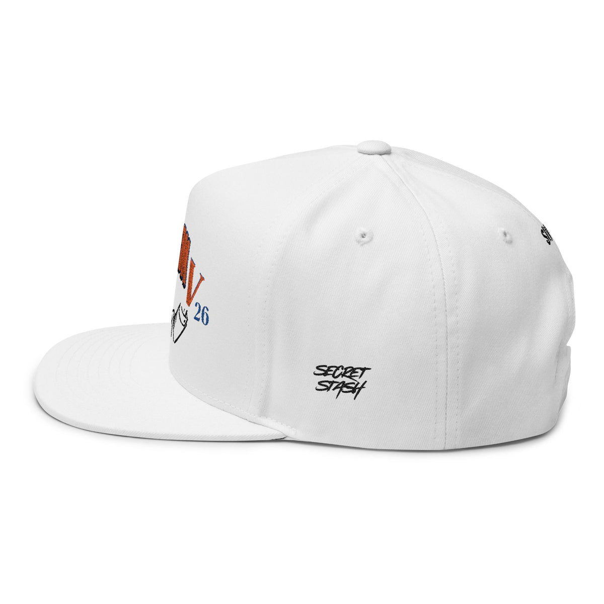 Nixon V – SlyGuy Snapback Hat, White, One Size
